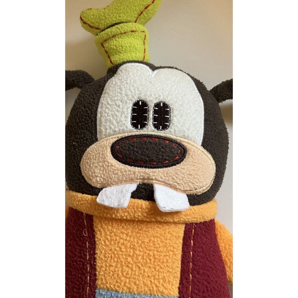 Goofy 14” Fleece VTG Pillow Style Lovey Walt Disney World Disneyland Resort RARE